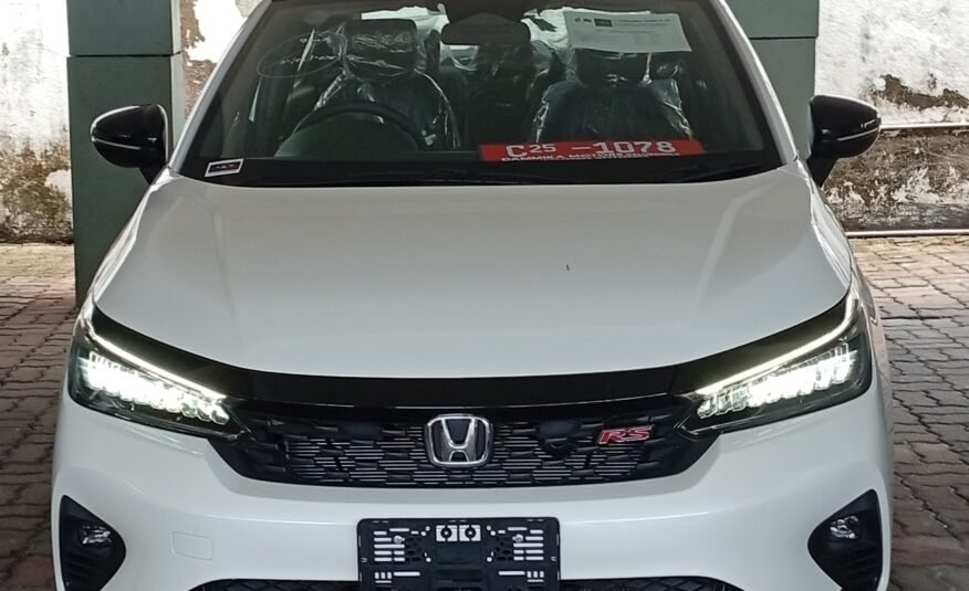 HONDA CITY RS-WHITE 2025