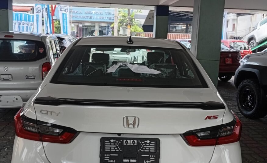 HONDA CITY RS-WHITE 2025