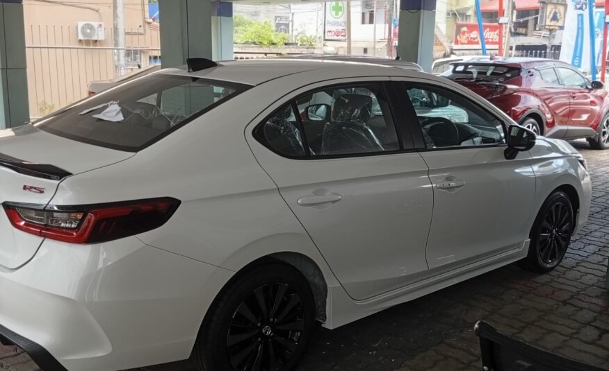 HONDA CITY RS-WHITE 2025