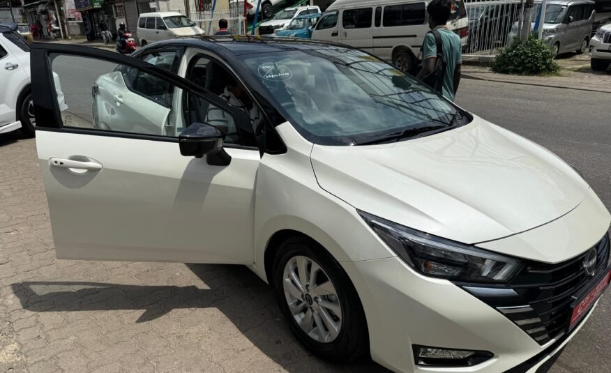 NISSAN ALMERA – WHITE 2024