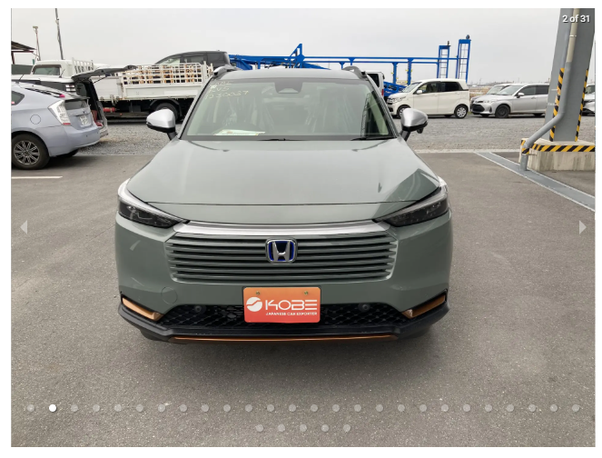 HONDA VEZEL GREEN- X HUNT PKG