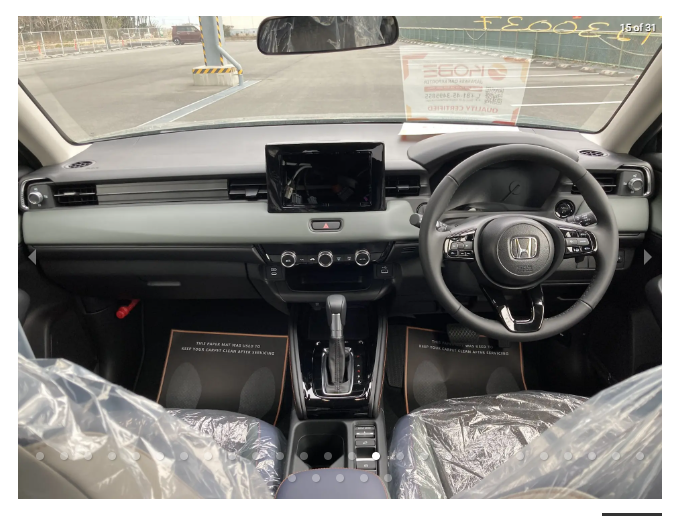 HONDA VEZEL GREEN- X HUNT PKG