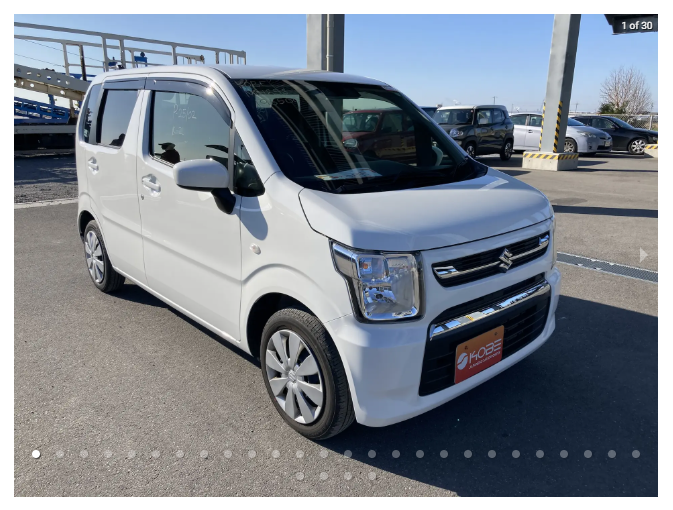 SUZUKI WAGON R FX-WHITE