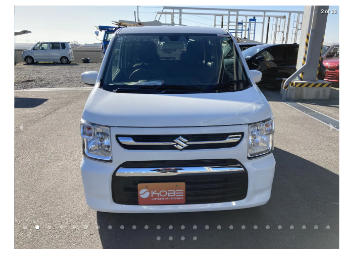 SUZUKI WAGON R FX-WHITE