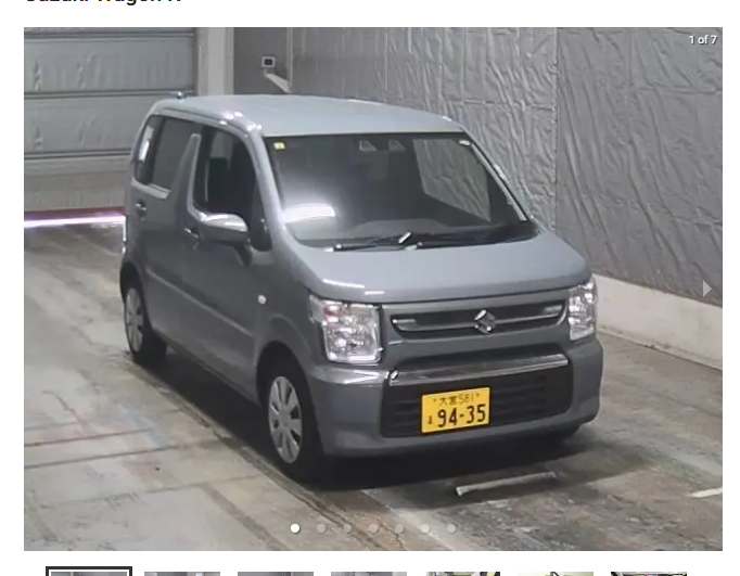 SUZUKI WAGON R FX-GRAY