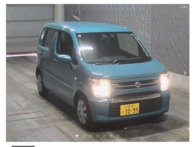 SUZUKI WAGON R FX-BLUE
