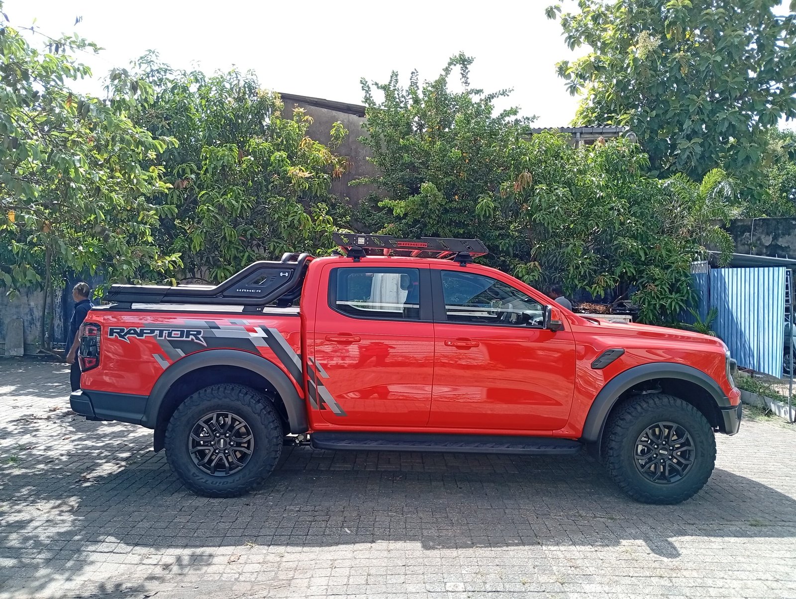 FORD RANGER RAPTOR-ORANGE 2025